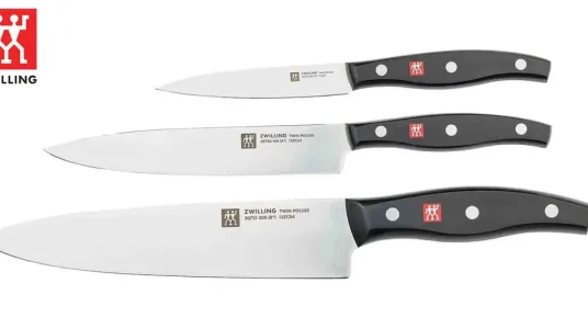 Set 3x Cuchillos de cocina Zwilling Twin Pollux