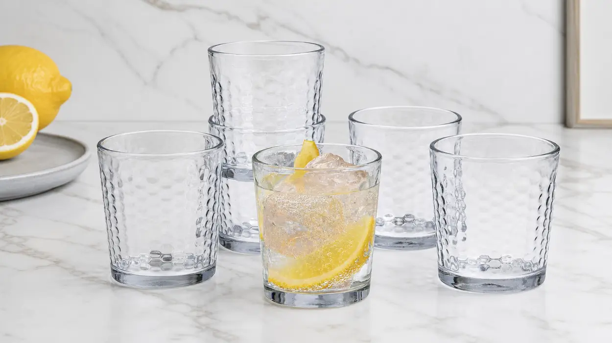 Set de 6 vasos Quid Gala de 26 cl aptos para lavavajillas