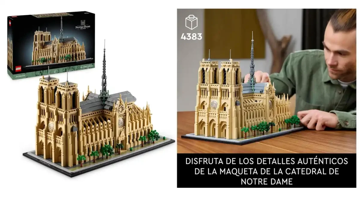 Set LEGO Architecture Notre Dame de París