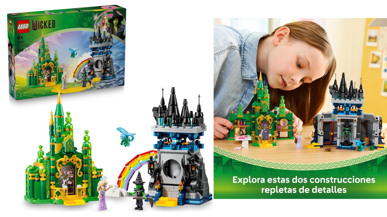 set LEGO Wicked Emerald City y Castillo de Kiamo Ko