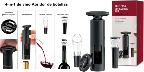 Juego de abridor de vino manual EBUYFIRE