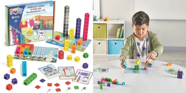 Set de Actividades con Cubos MathLink Numberblocks del 1 al 10