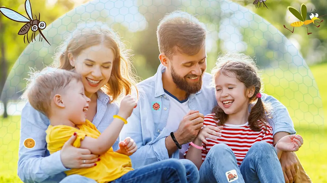 Set antimosquitos con 20 pulseras y 60 parches para niños barato