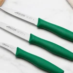 Set de 3 cuchillos peladores Arcos Nova de acero
