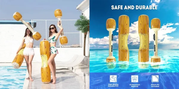 Juego hinchable de batalla para piscina VISATOR