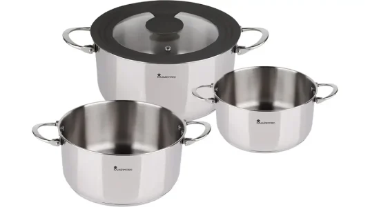 Batería de cocina MasterPRO Foodies de 4 piezas