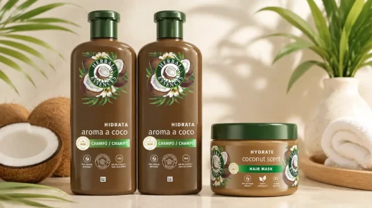 Herbal Essences Coco: champú y mascarilla hidratantes para pelo muy seco