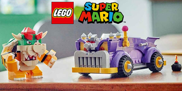 Set Coche Monstruoso de Bowser de LEGO Super Mario barato