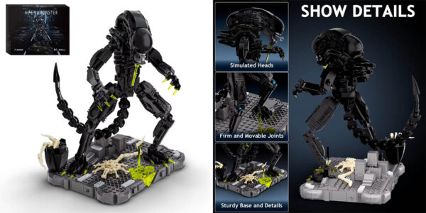 Set construcción Alien de 670 piezas