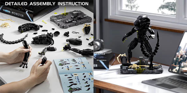 Set construcción Alien de 670 piezas