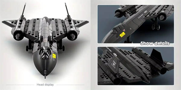 Set de construcción Blackbird SR-71