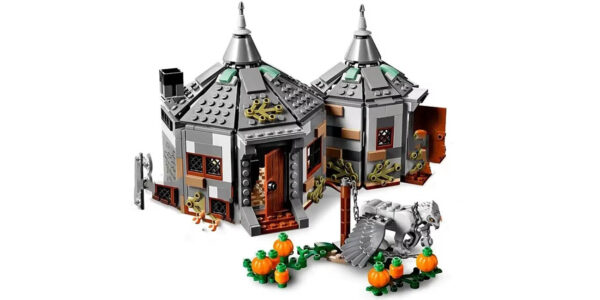 Set de construcción Cabaña de Hagrid de Harry Potter estilo LEGO
