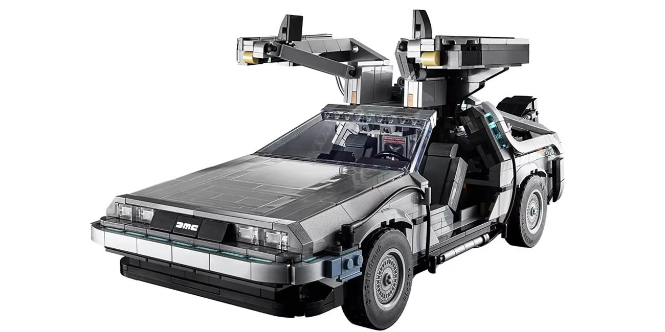 Set de construcción DeLorean de Regreso al Futuro