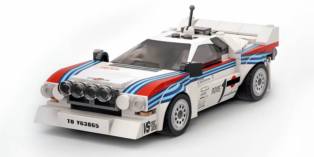Set de construcción Lancia 037 Martini