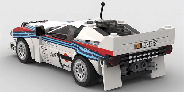 Set de construcción Lancia 037 Martini