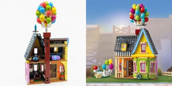 Set de construcción Casa UP estilo LEGO