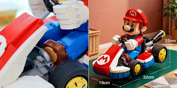 Set de construcción Mario Kart de 1972 piezas estilo LEGO
