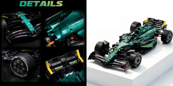 Set de construcción F1 Mercedes AMG F1 W14 tipo LEGO