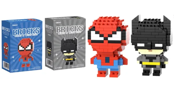 Sets de construcción MINISO Briks Superhéroes