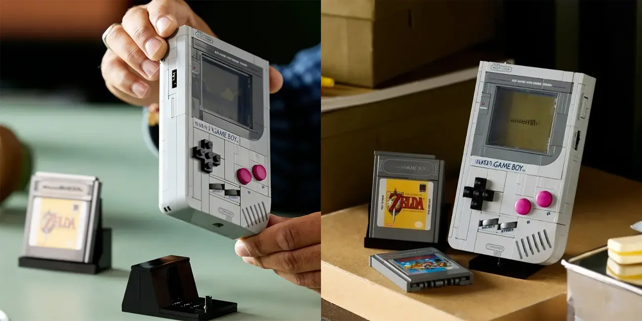 Game Boy estilo LEGO
