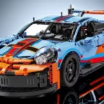 Set de construcción Porsche 911 RSR tipo LEGO