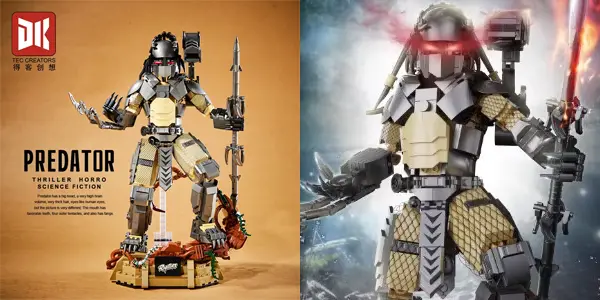 Set Predator MOC de 978 piezas