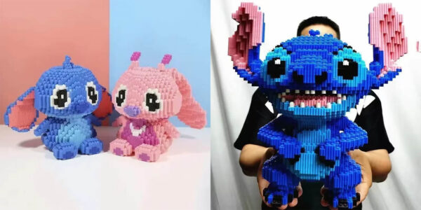 Set de construcción Stitch de Disney gigante