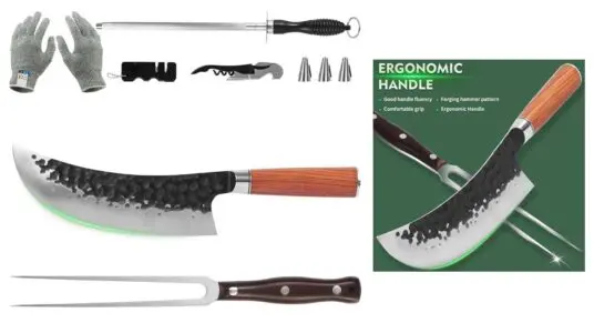 Set cuchillo de carnicero Fullhi barato