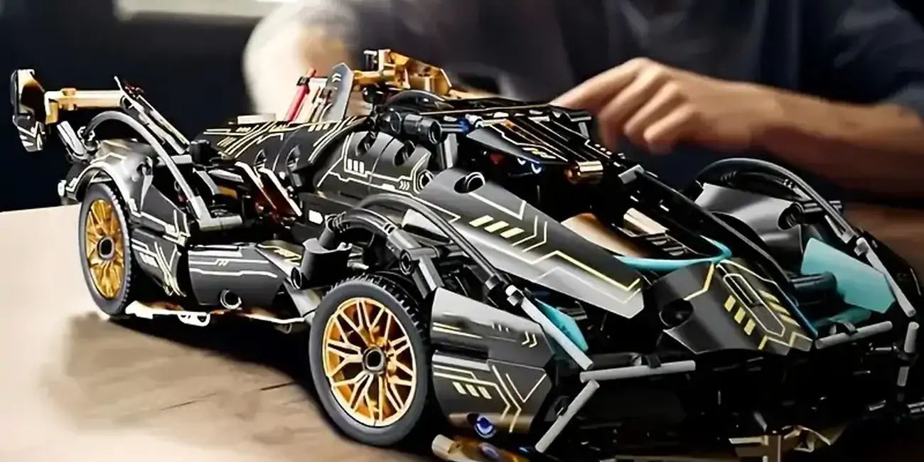 Set de construcción coche de carreras 2026