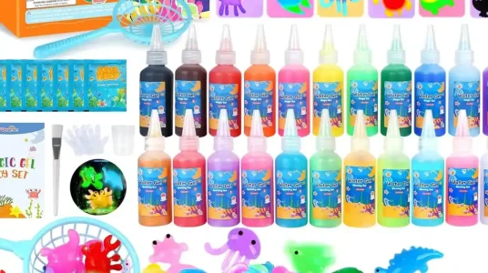 Chollo Set de gel de agua mágico DIY Dreamon para niños con 22 colores y 16 moldes