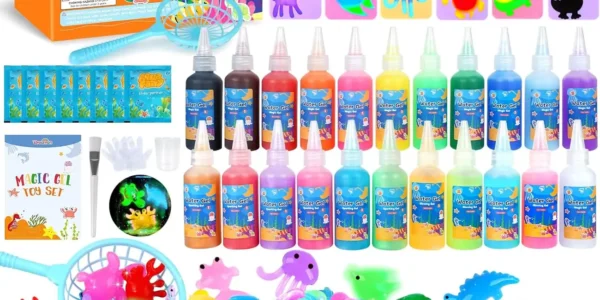 Chollo Set de gel de agua mágico DIY Dreamon para niños con 22 colores y 16 moldes