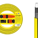 set de riego con manguera Cellfast 4Yellow 1 2 de 15 m