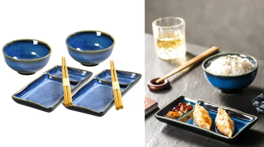 set de vajilla japonesa para 2 personas