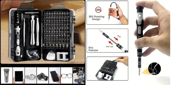 Destornilladores de precisión 115 en 1