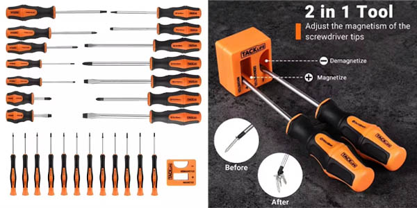 Set de destornilladores Tacklife TLHSS1B