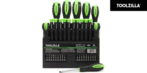Set 36 destornilladores magnéticos TOOLZILLA