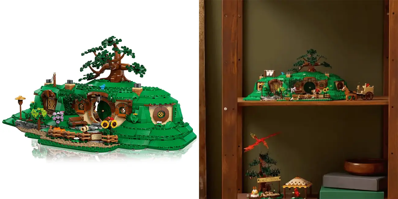 Set El Señor de los Anillos: La Comarca estilo LEGO