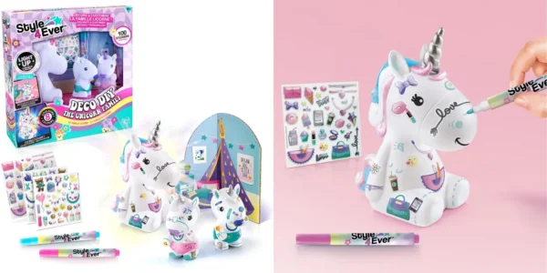 Set La Familia Unicornio Style 4 Ever para decorar
