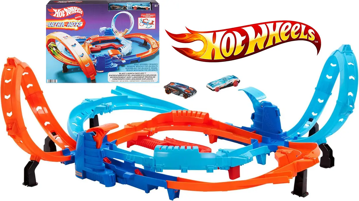 Pista de carreras Hot Wheels Ultra Hots con 2 vehículos barata