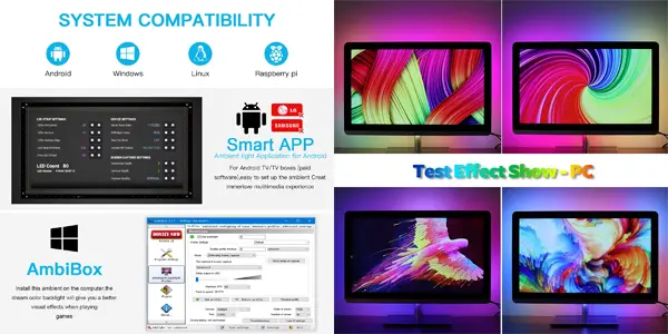 Tira iluminación ambiental Coolo