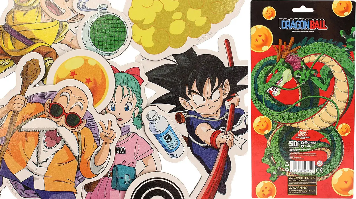 Set de imanes Dragon Ball barato