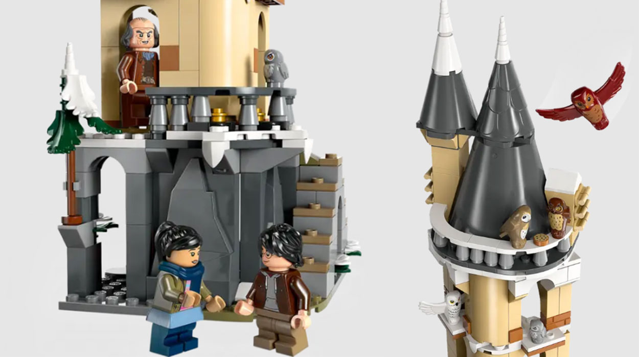 Set Lechucería de Hogwarts de LEGO Harry Potter barato
