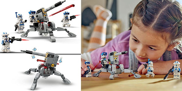 Pack de Combate: Soldados Clon de la 501 de LEGO Star Wars barato