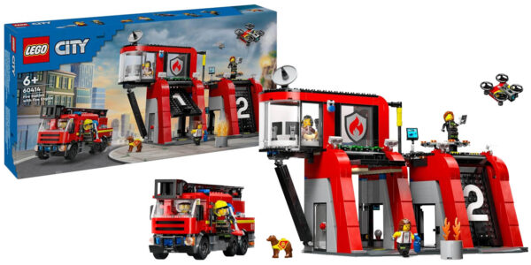 Set LEGO City - Estación de bomberos