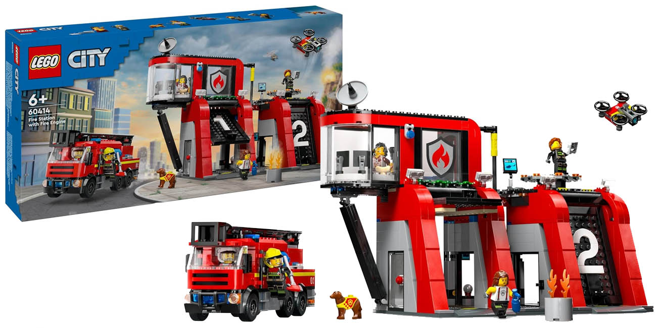 Set LEGO City - Estación de bomberos