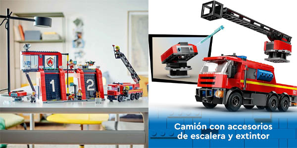 Set LEGO City - Estación de bomberos