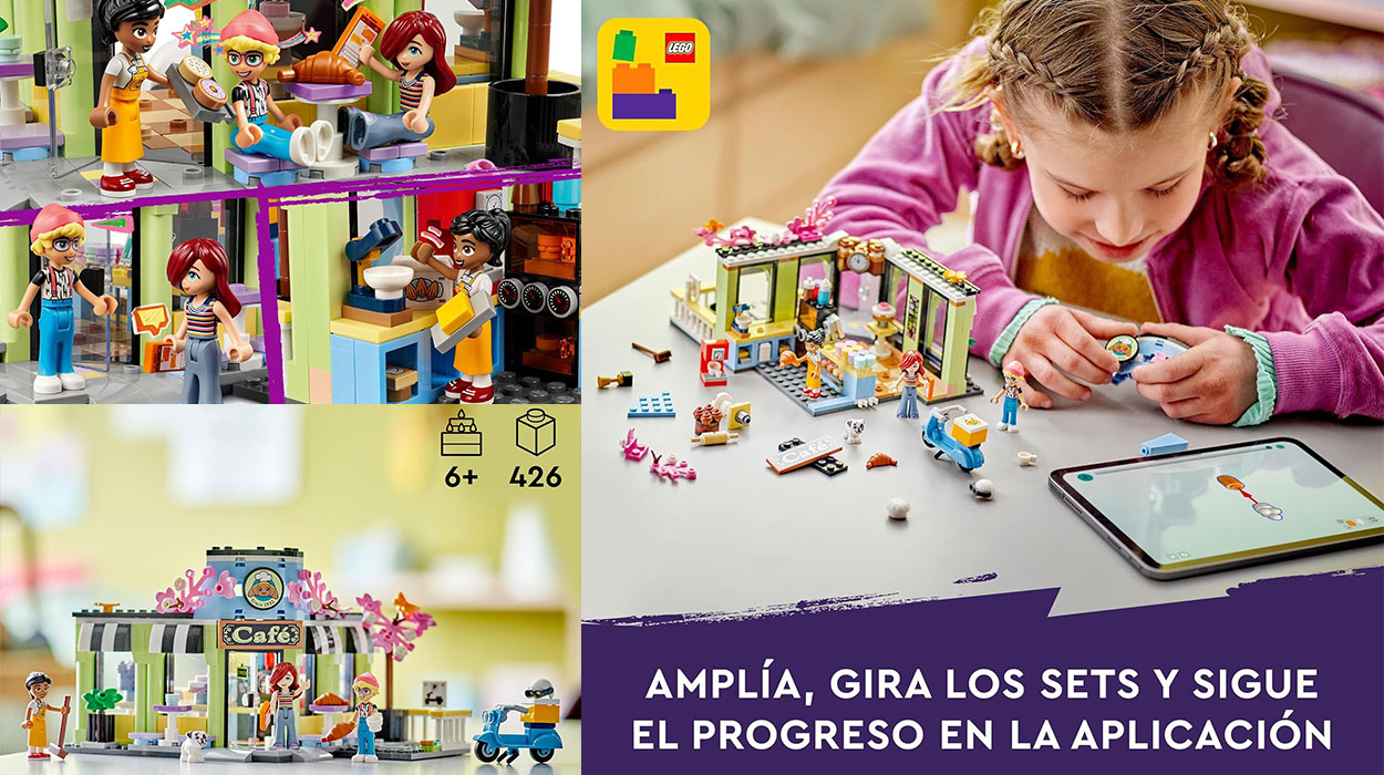 Set Cafetería Heartlake City de LEGO Friends barato