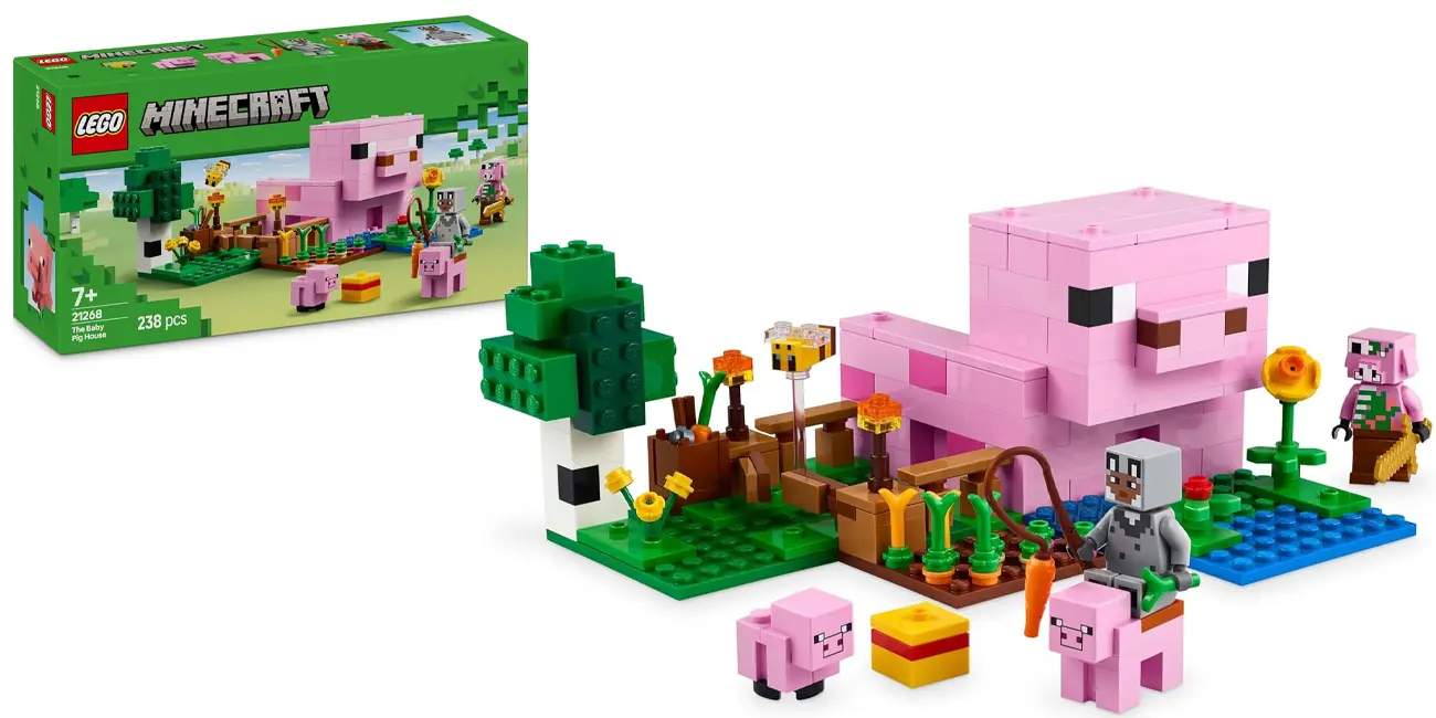 LEGO Minecraft La Casa-Cerdo Bebé