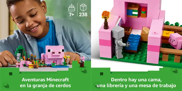 LEGO Minecraft La Casa-Cerdo Bebé