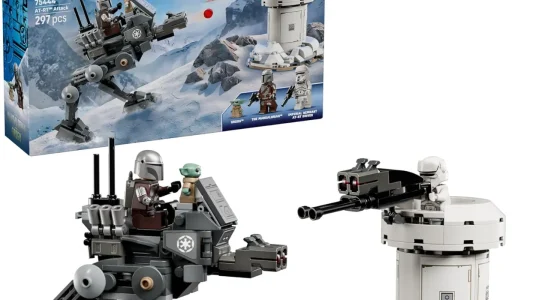 LEGO Star Wars Ataque del AT-RT de juguete para recrear batallas galácticas